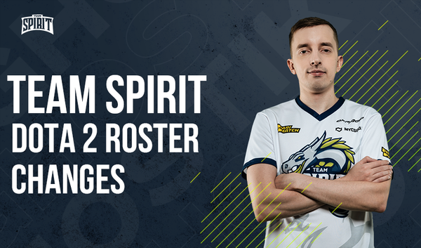 Team Spirit thay đổi đội hình