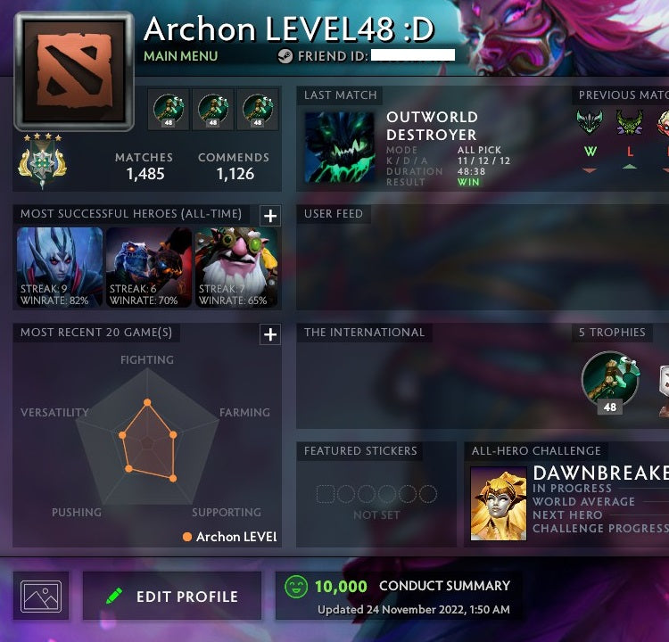 Archon IV | MMR: 2680 - Behavior: 10000